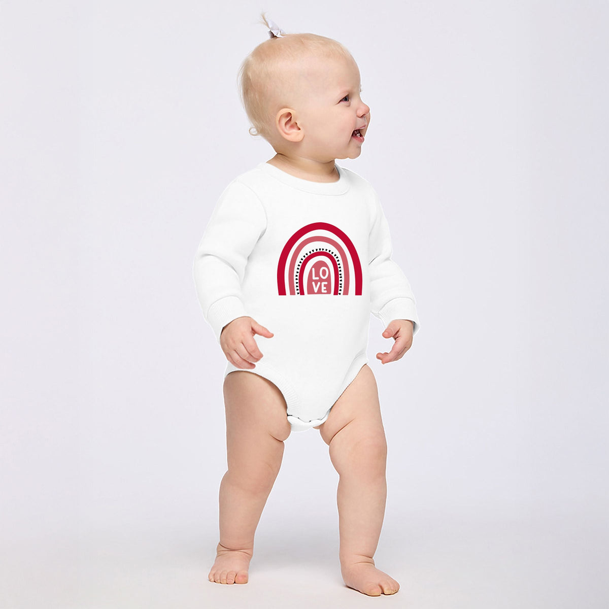 Love Rainbow - Infant Fleece BodySuit