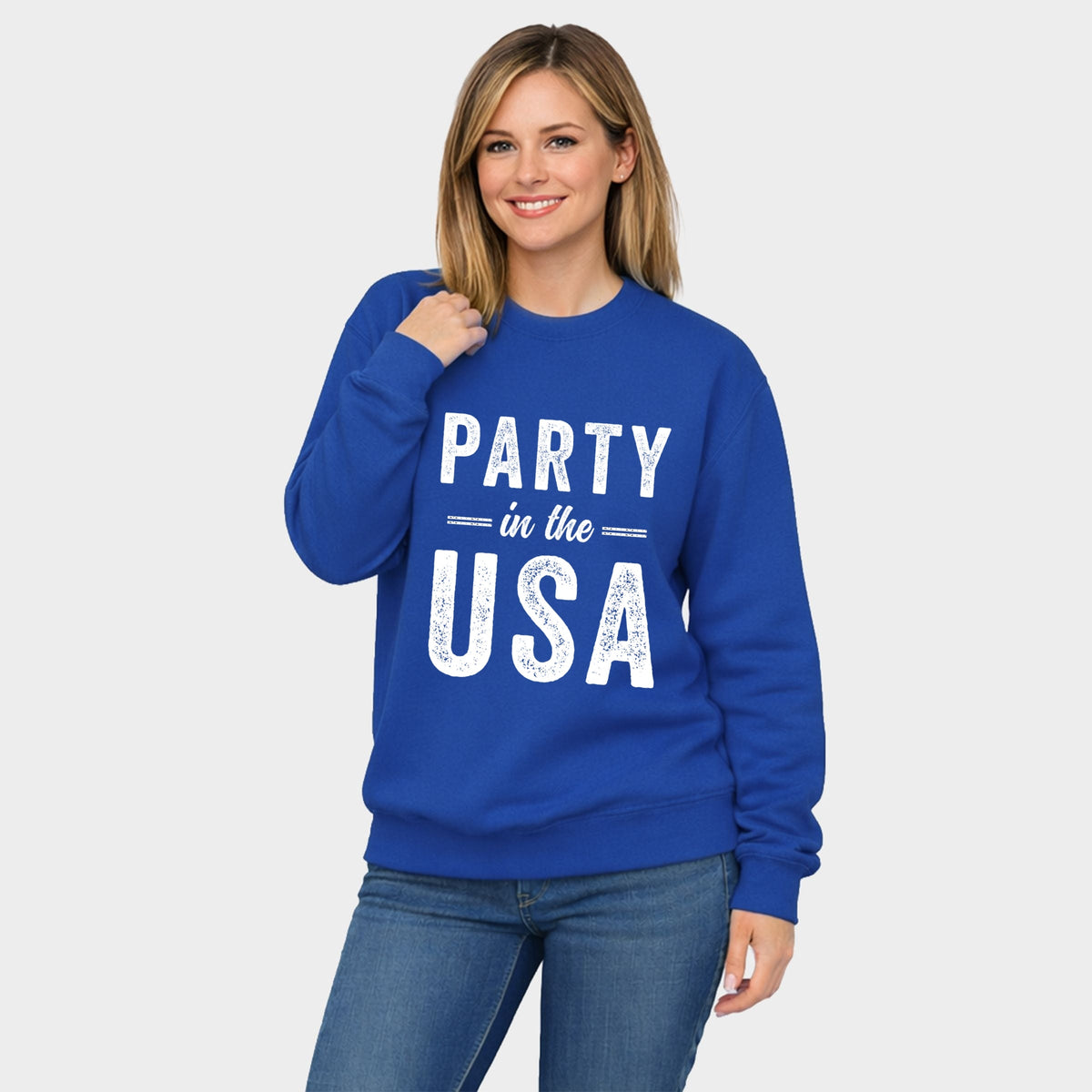 Party in the USA -  Women's Graphic Sweatshirt