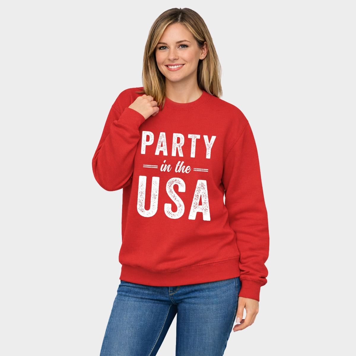 Party in the USA -  Women's Graphic Sweatshirt