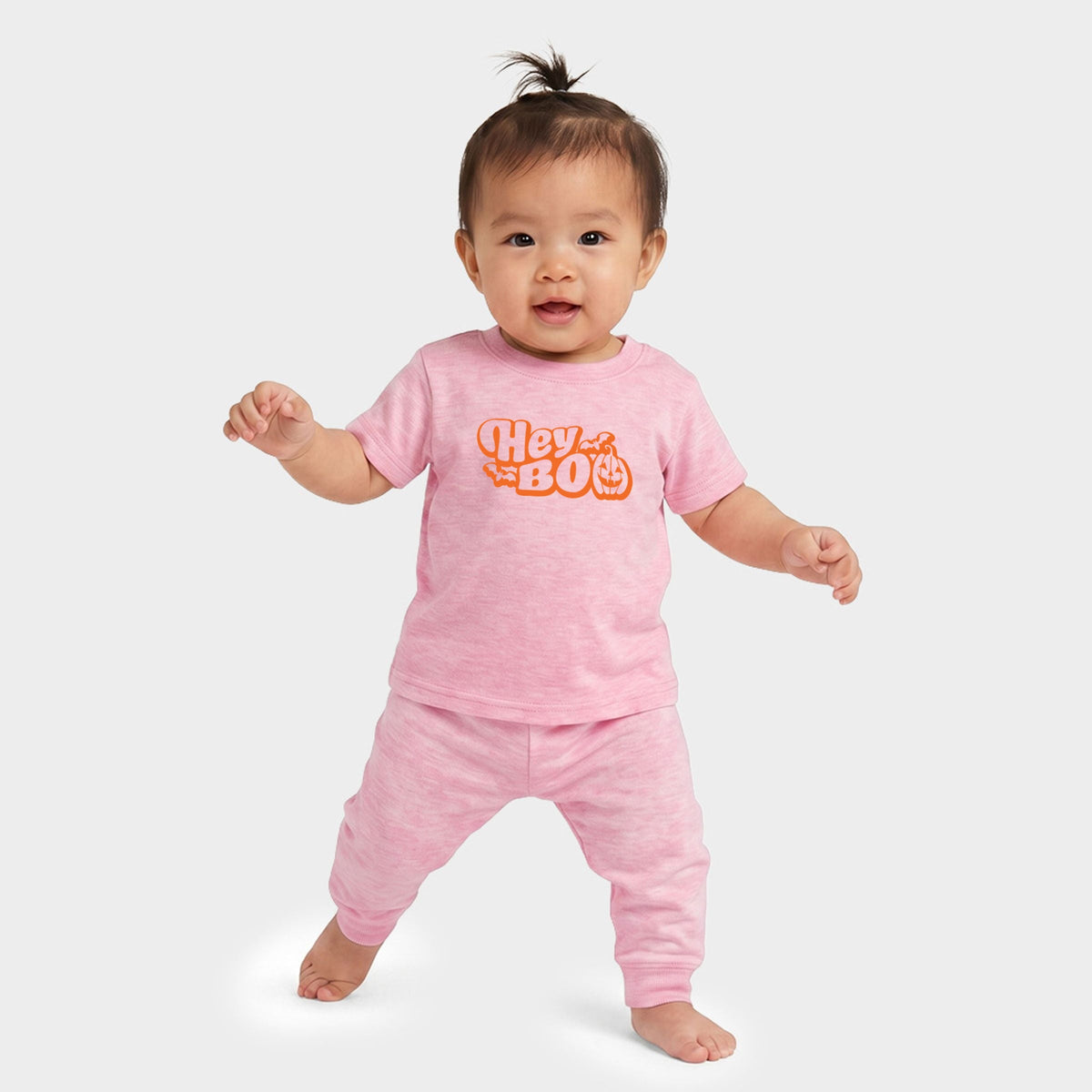 Hey Boo  - Infant Jogger Pant Crew Set