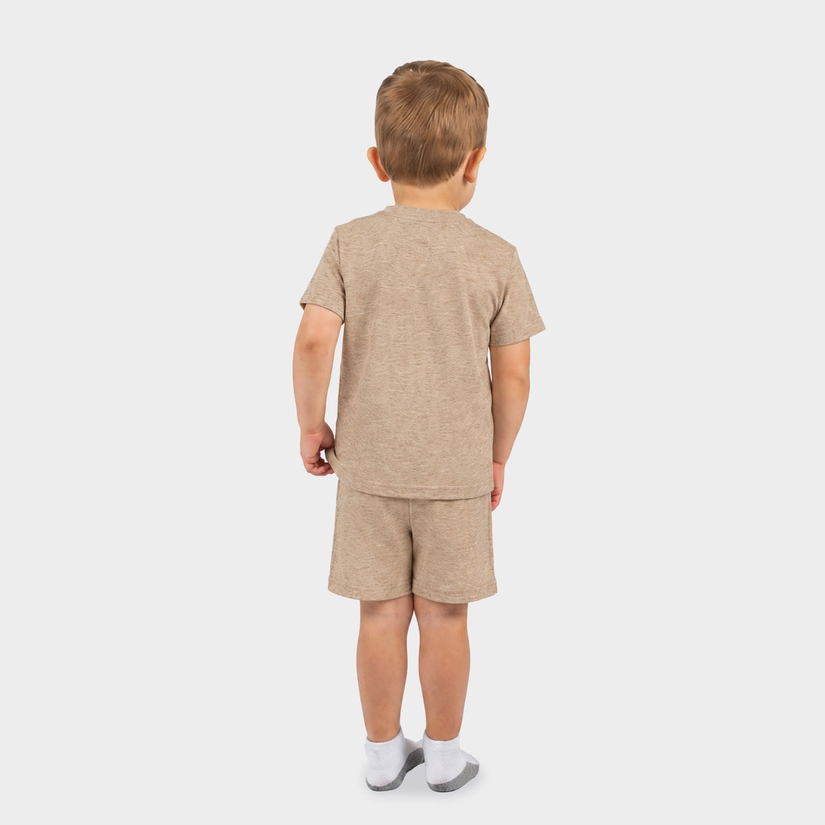 Two Dancing Skeletons - Toddler Crew Shorts Set