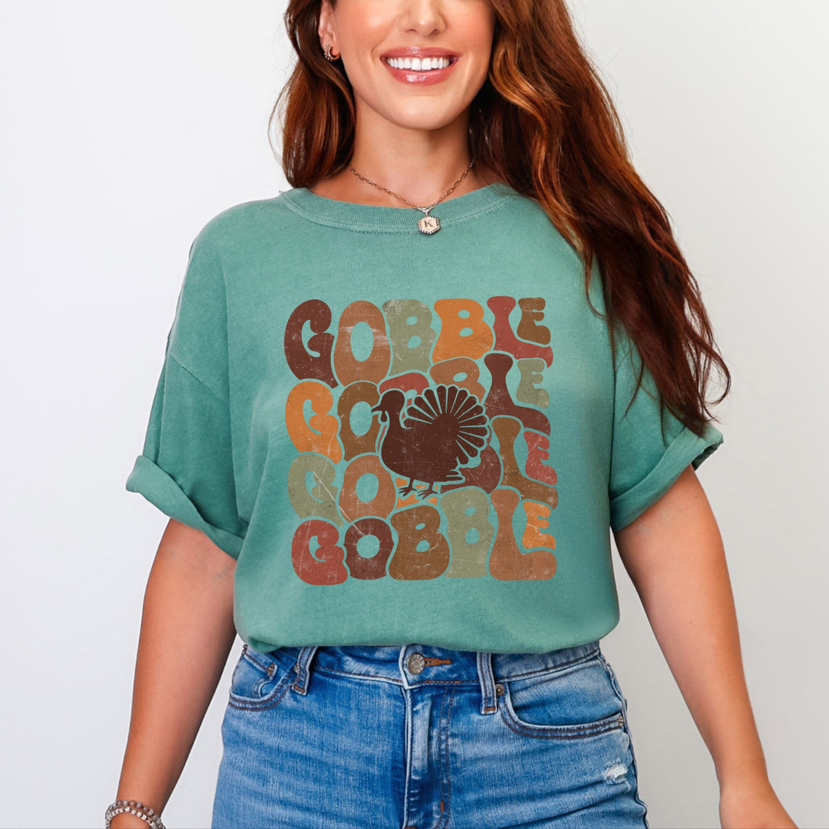 Gobble Turkey - Garment Dyed Tee
