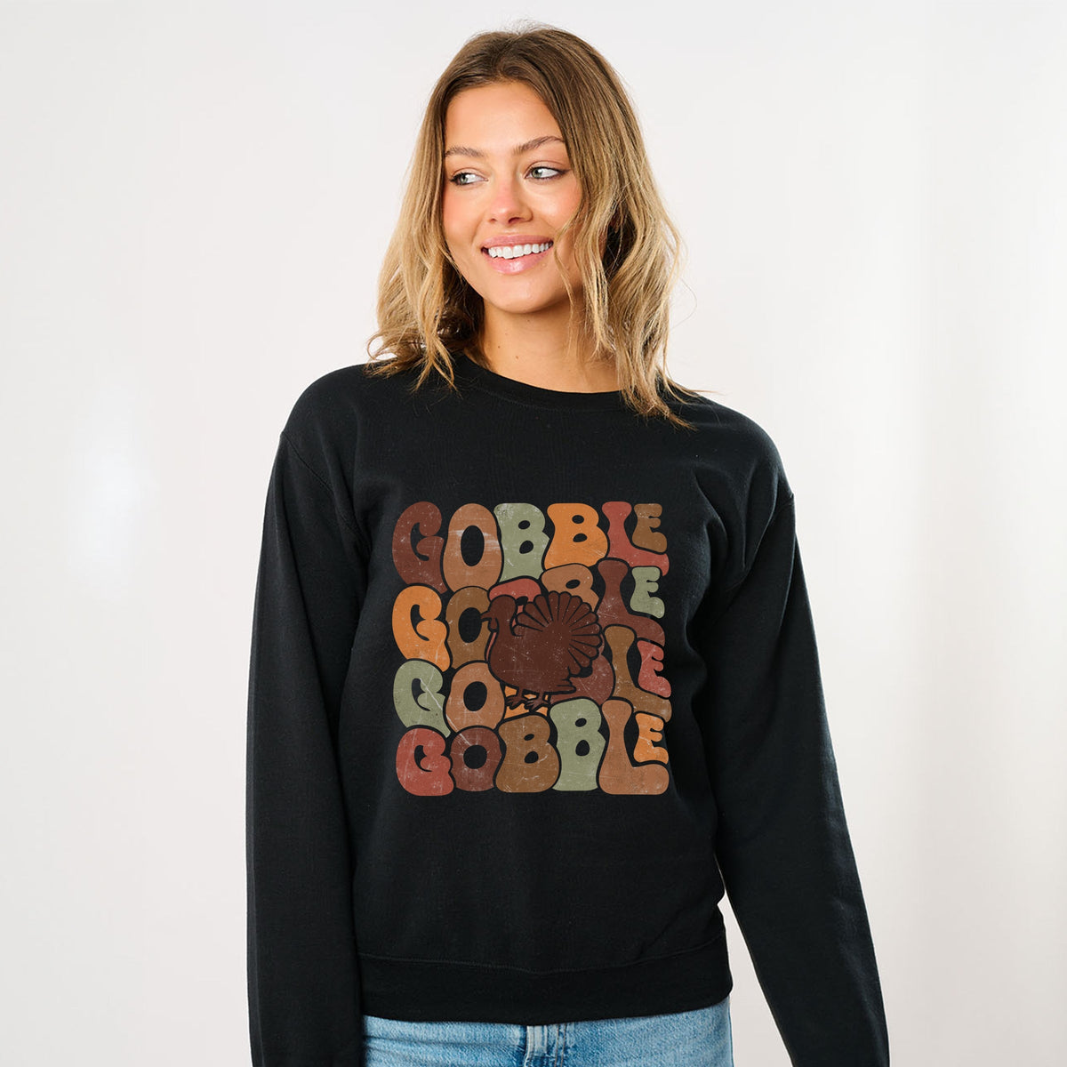 Gobble Turkey - Sweatshirt