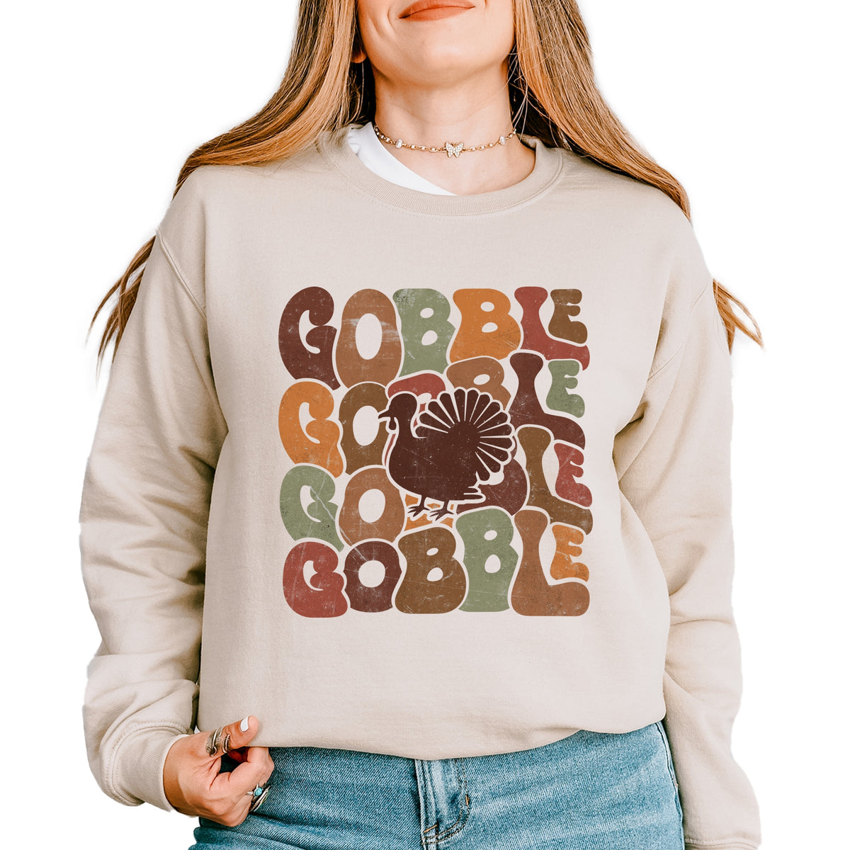 Gobble Turkey - Sweatshirt