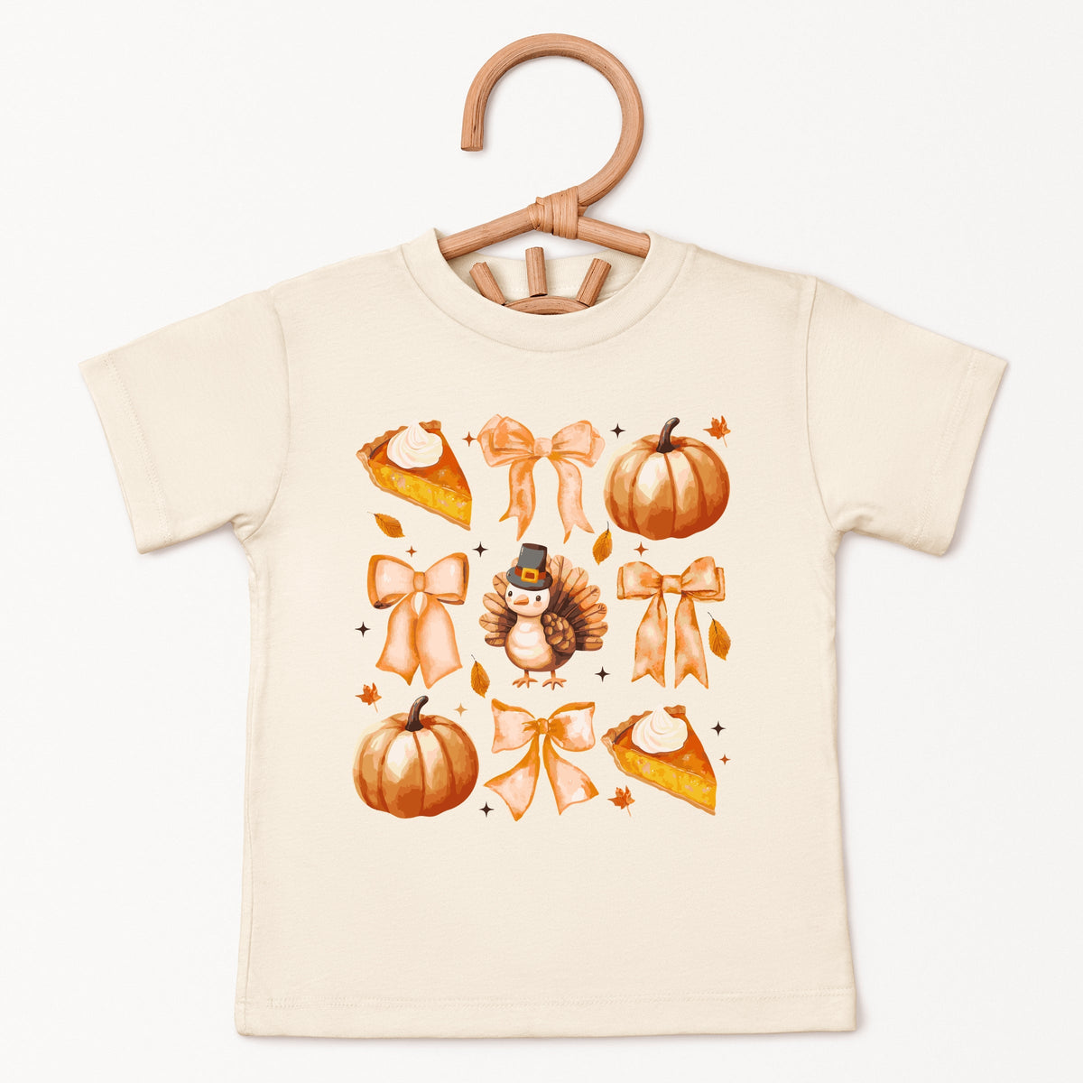 Coquette Turkey Pie - Toddler Short Sleeve Graphic T-Shirt