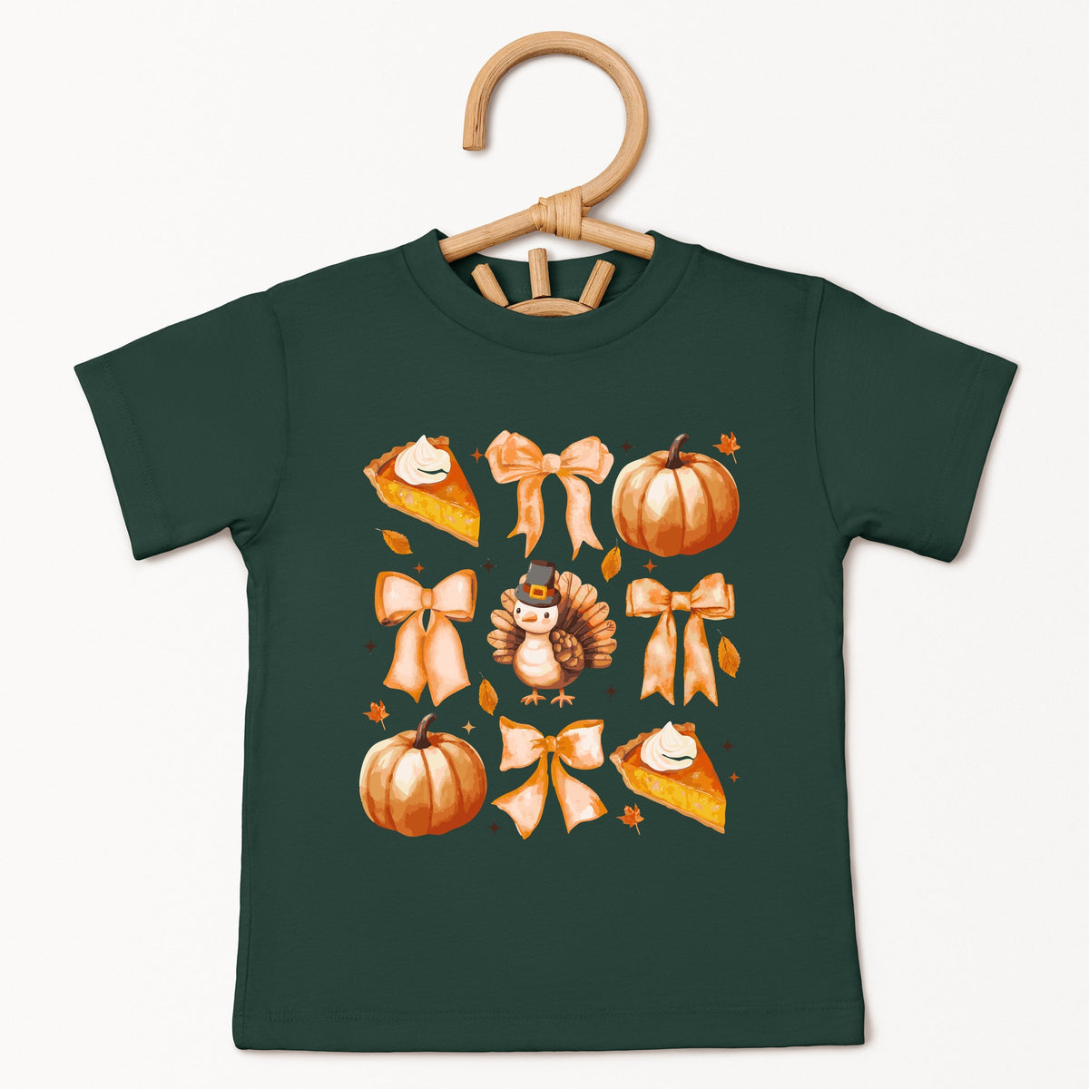 Coquette Turkey Pie - Toddler Short Sleeve Graphic T-Shirt