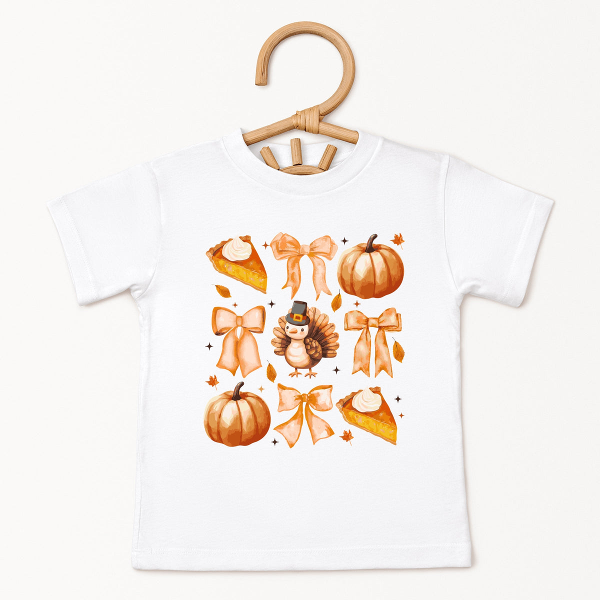 Coquette Turkey Pie - Toddler Short Sleeve Graphic T-Shirt