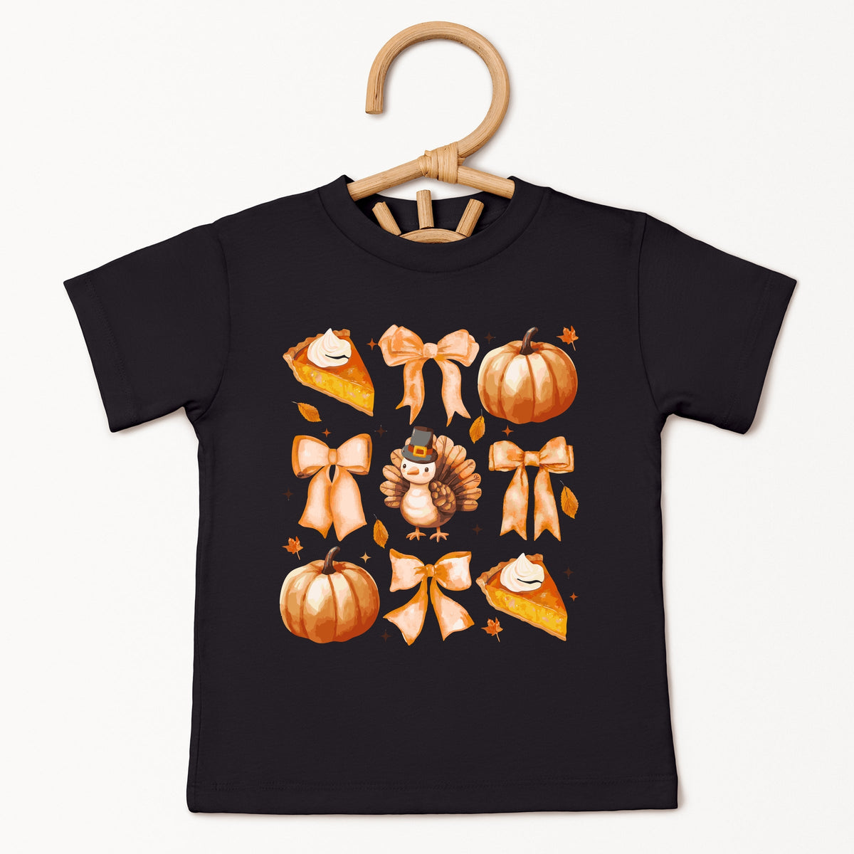 Coquette Turkey Pie - Toddler Short Sleeve Graphic T-Shirt