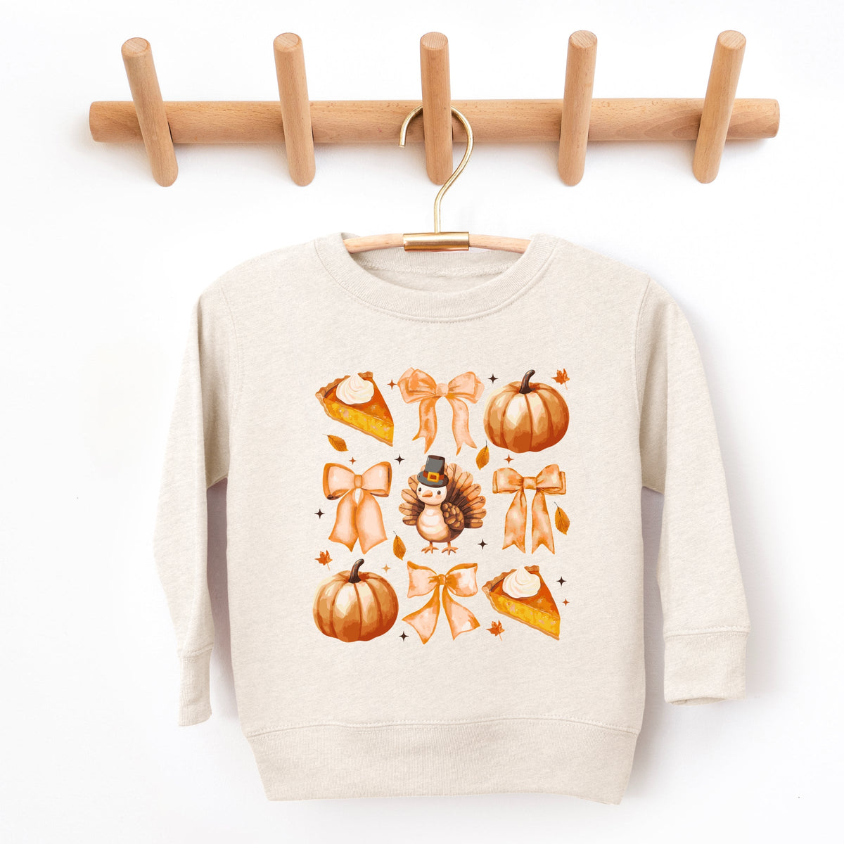 Coquette Turkey Pie - Toddler Graphic Sweatshirt