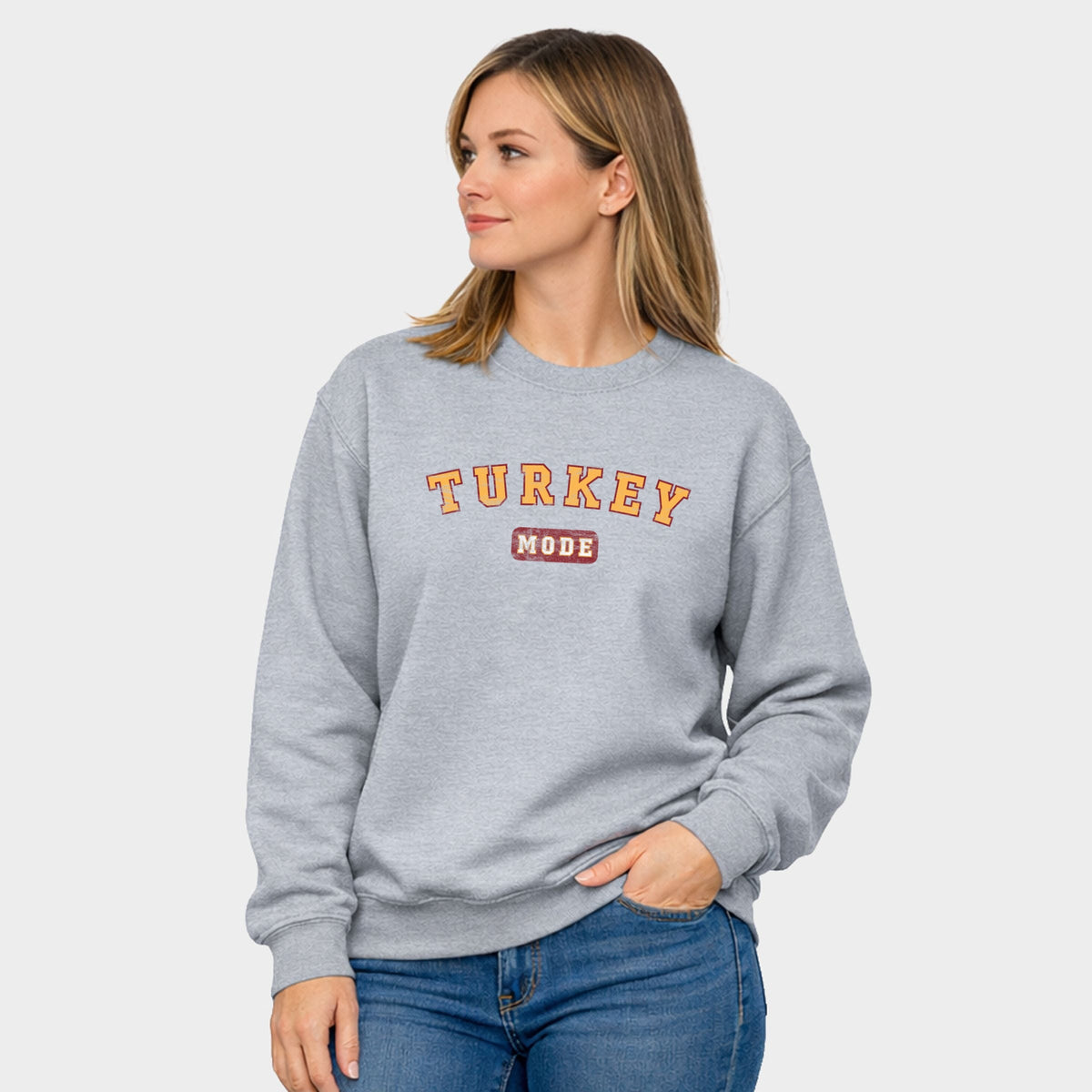 Turkey Mode - Women's Graphic Sweatshirt