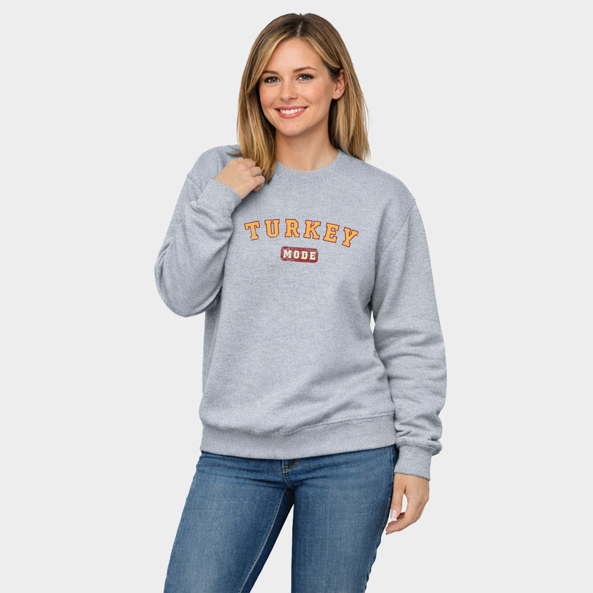 Turkey Mode - Women's Graphic Sweatshirt