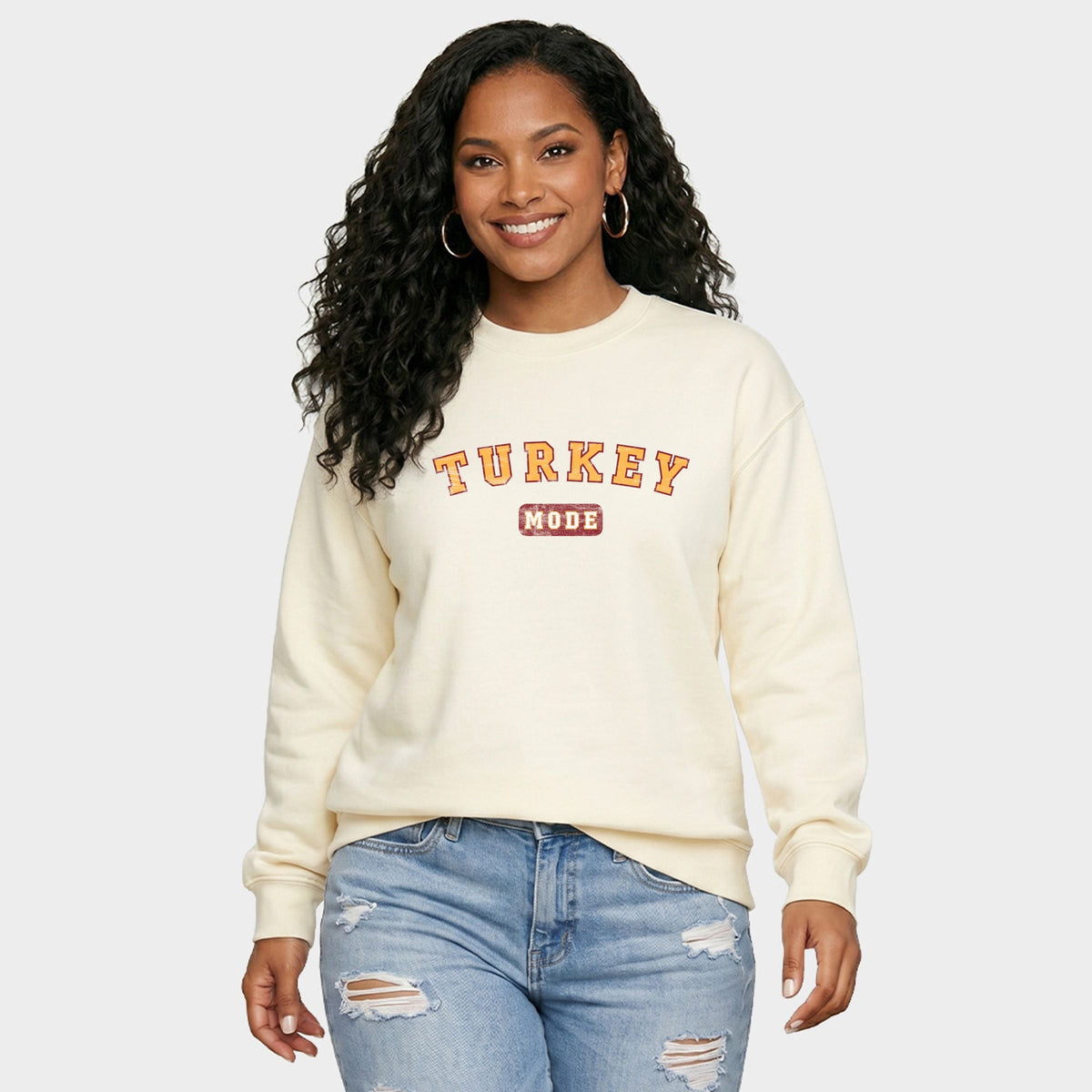 Turkey Mode - Women's Graphic Sweatshirt