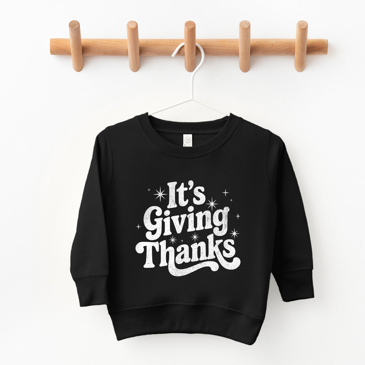 Its Giving Thanks - Toddler Graphic Sweatshirt