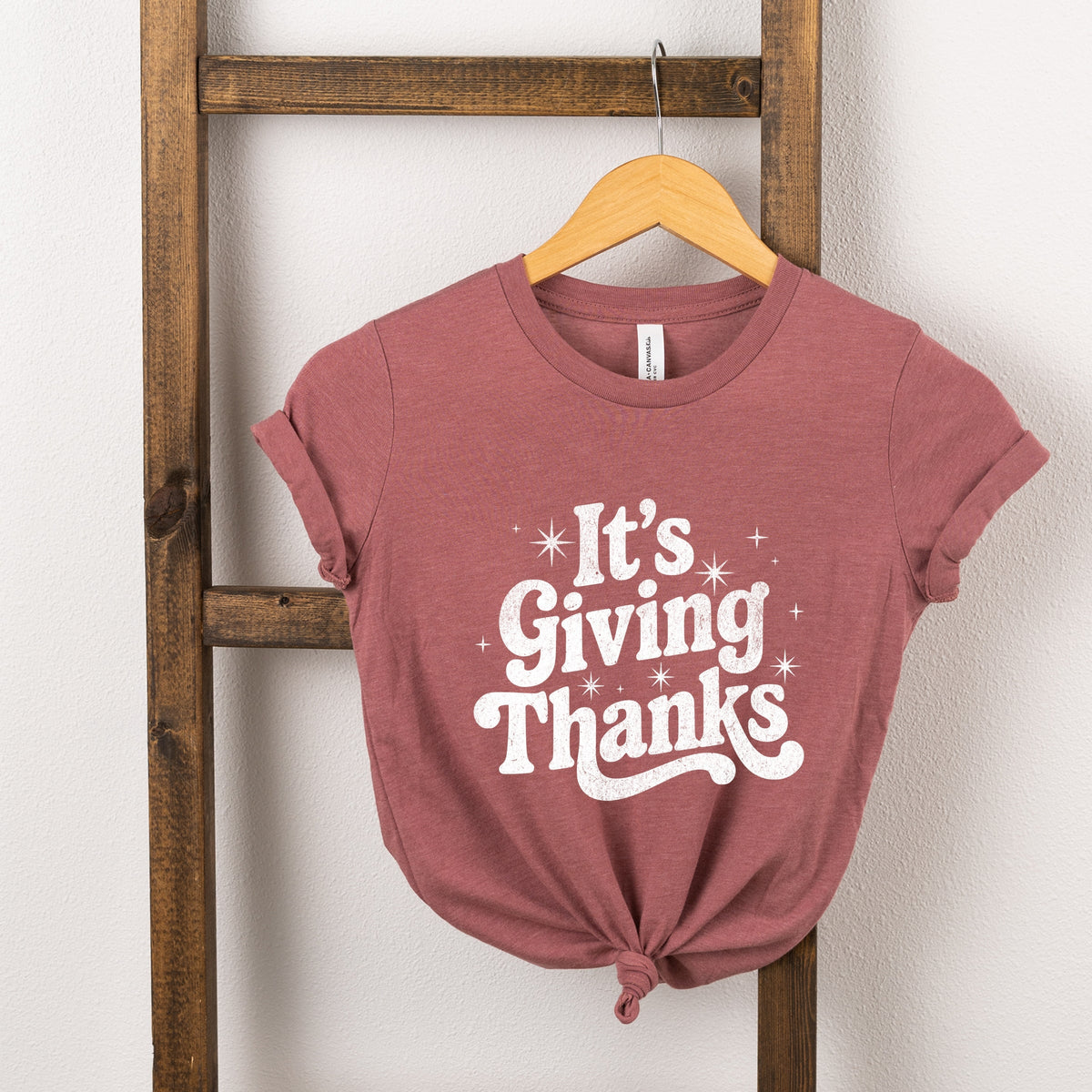 Its Giving Thanks - Youth Short Sleeve Graphic T-Shirt