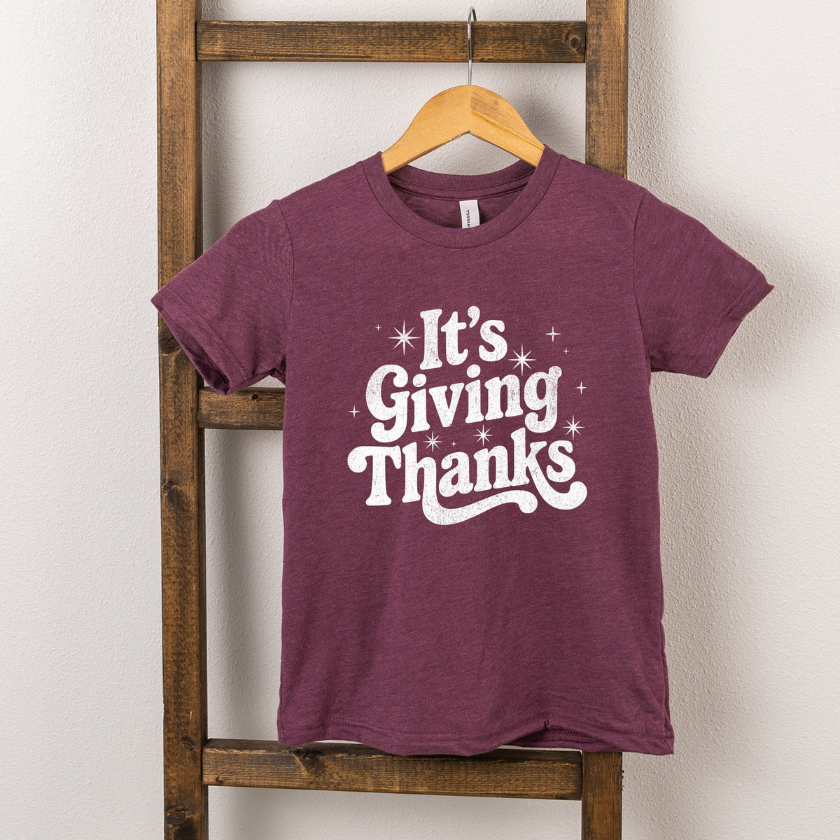 Its Giving Thanks - Youth Short Sleeve Graphic T-Shirt