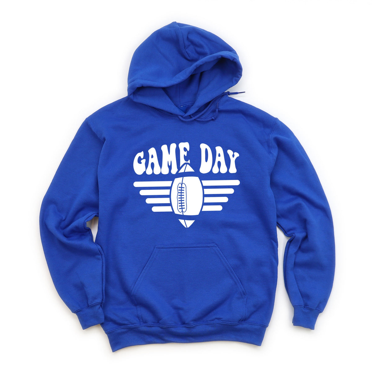 Football Game Day Stripes - Men's Graphic Hoodie