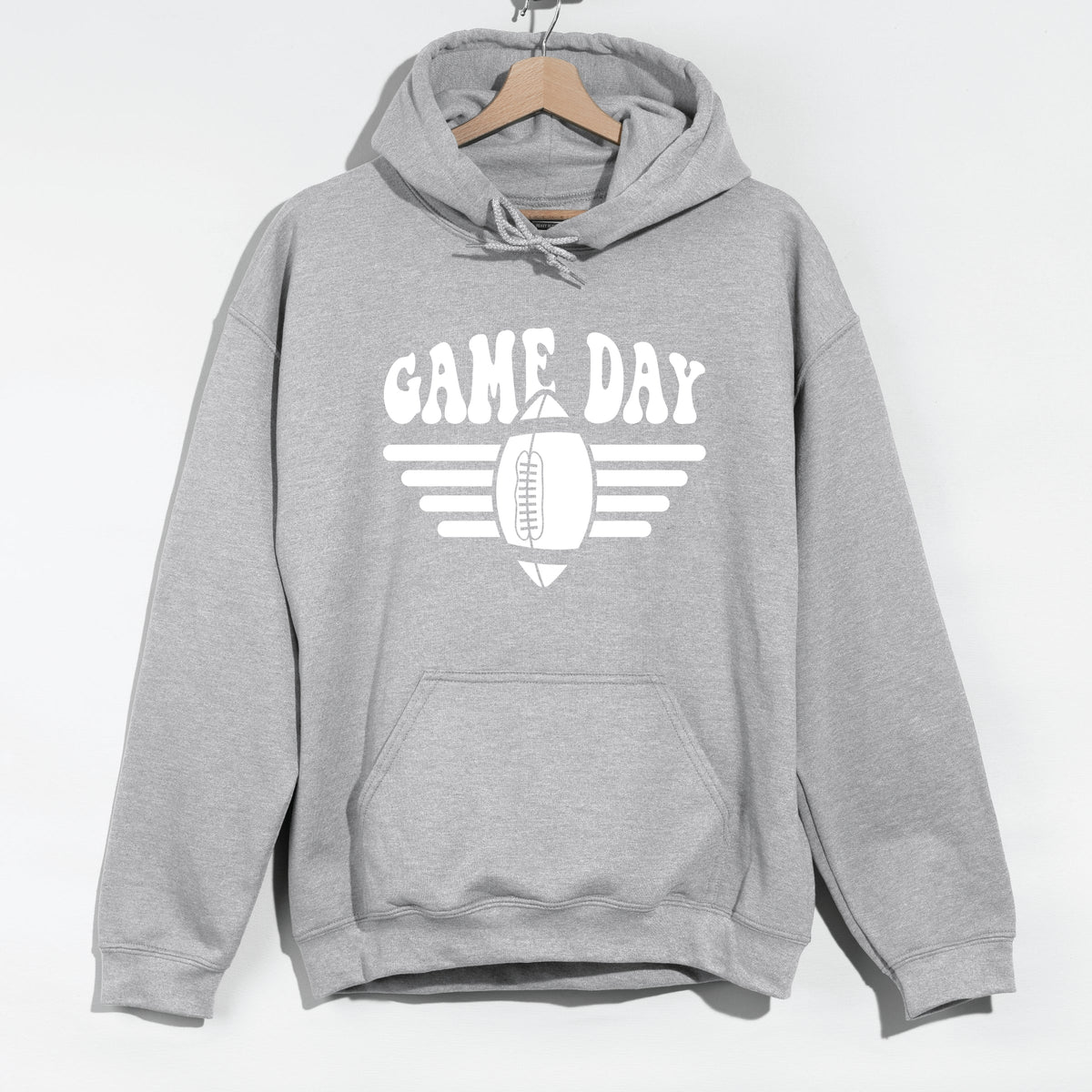 Football Game Day Stripes - Men's Graphic Hoodie