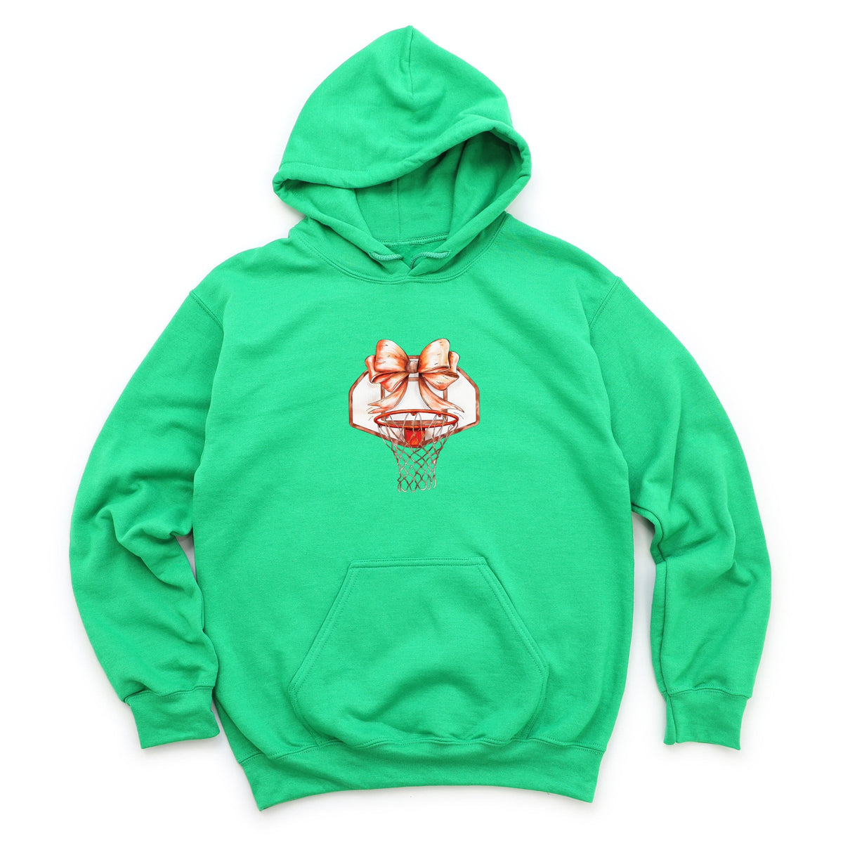 Basketball Hoop Coquette - Women's Graphic Hoodie