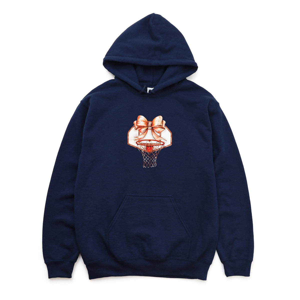 Basketball Hoop Coquette - Women's Graphic Hoodie