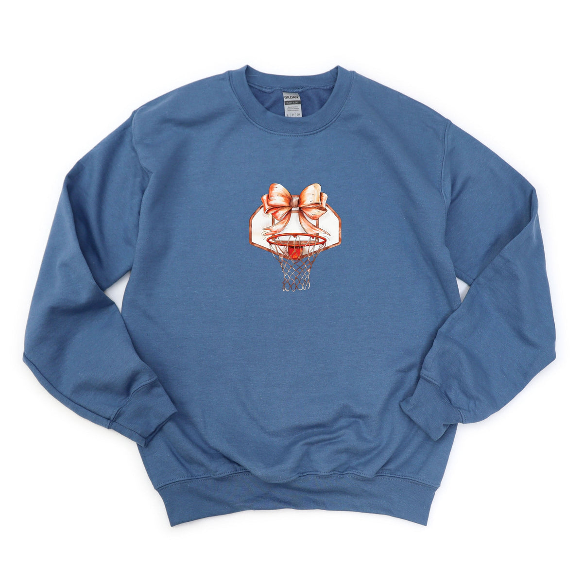 Basketball Hoop Coquette - Women's Graphic Sweatshirt
