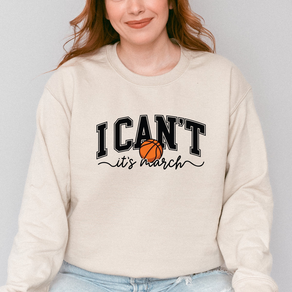 I Can't, It's March - Women's Graphic Sweatshirt