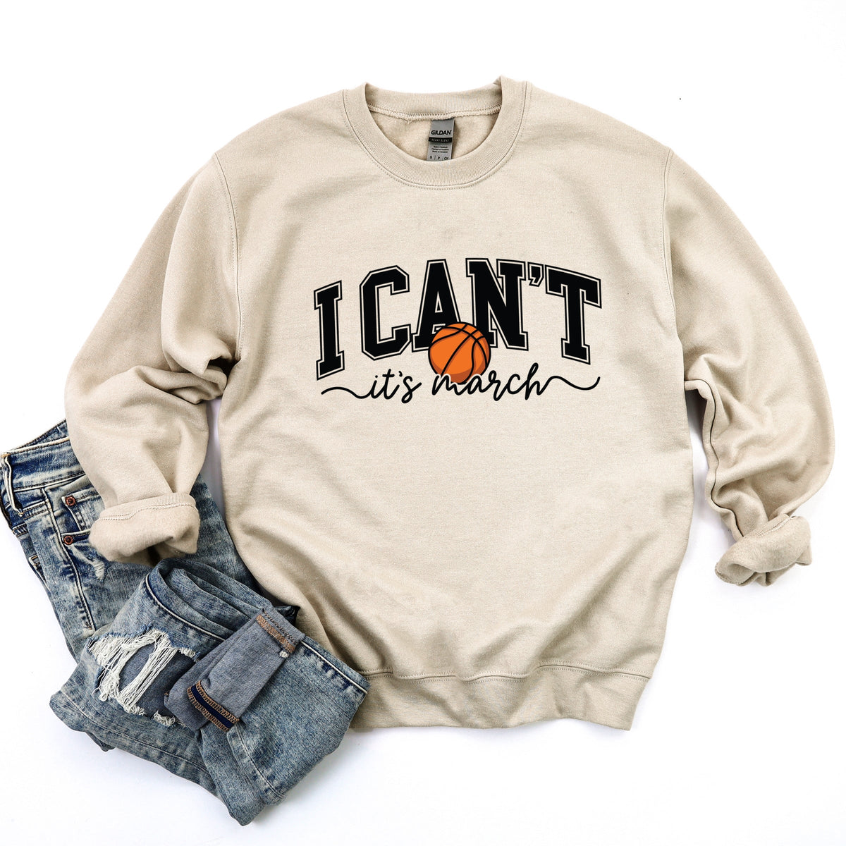 I Can't, It's March - Women's Graphic Sweatshirt
