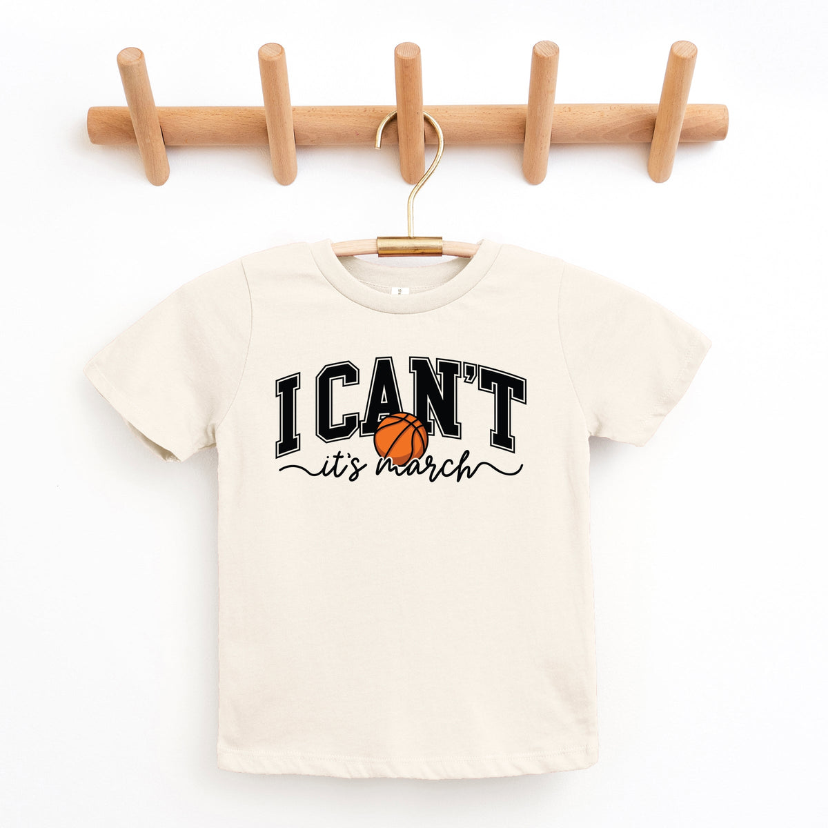 I Can't, It's March  - Youth Short Sleeve Graphic T-Shirt
