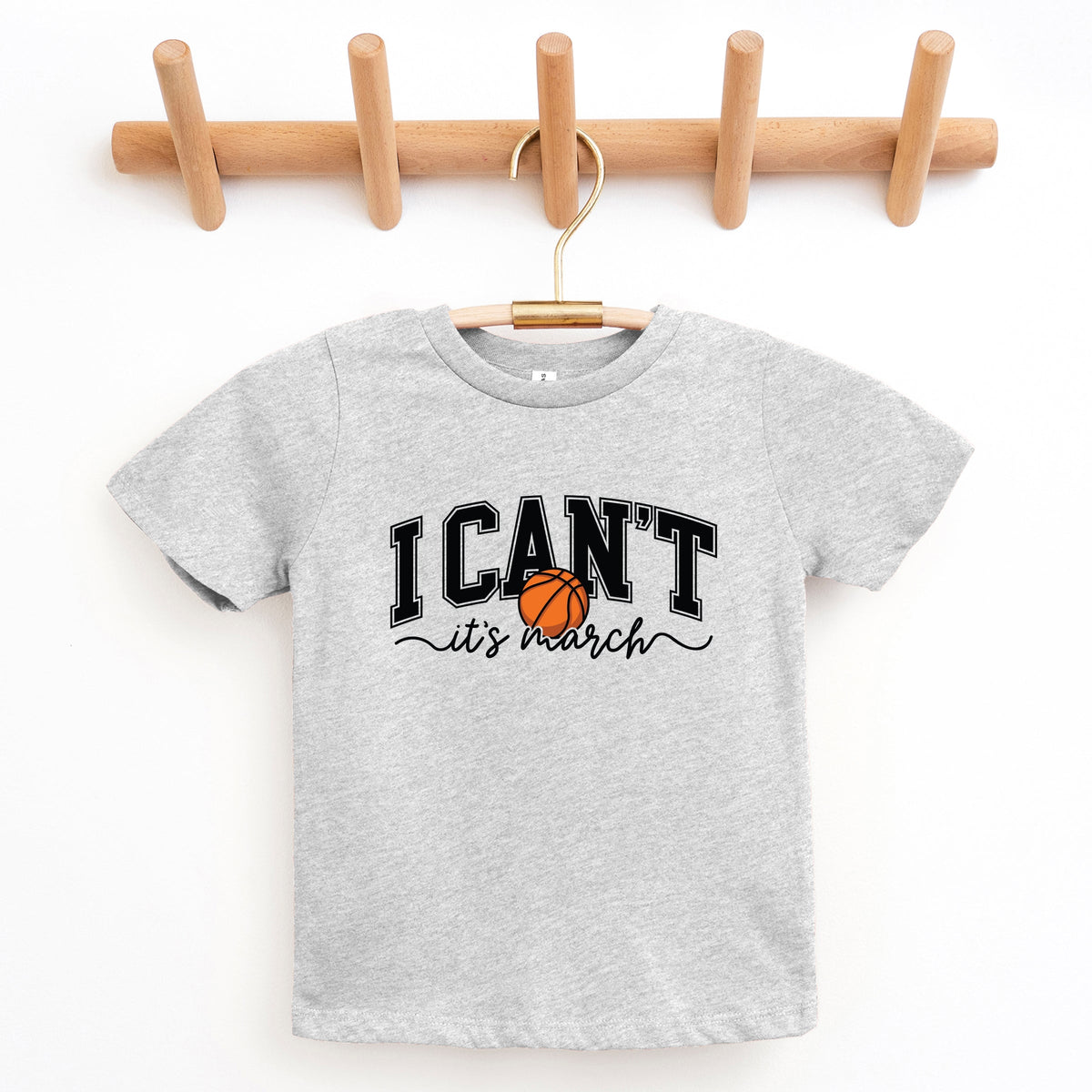 I Can't, It's March  - Youth Short Sleeve Graphic T-Shirt