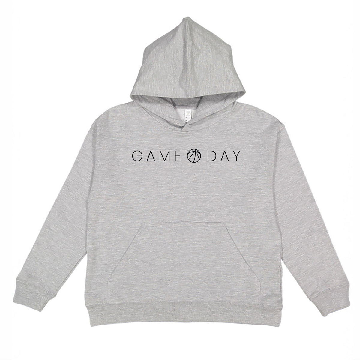Game Day Basketball Thin - Youth Graphic Hoodie