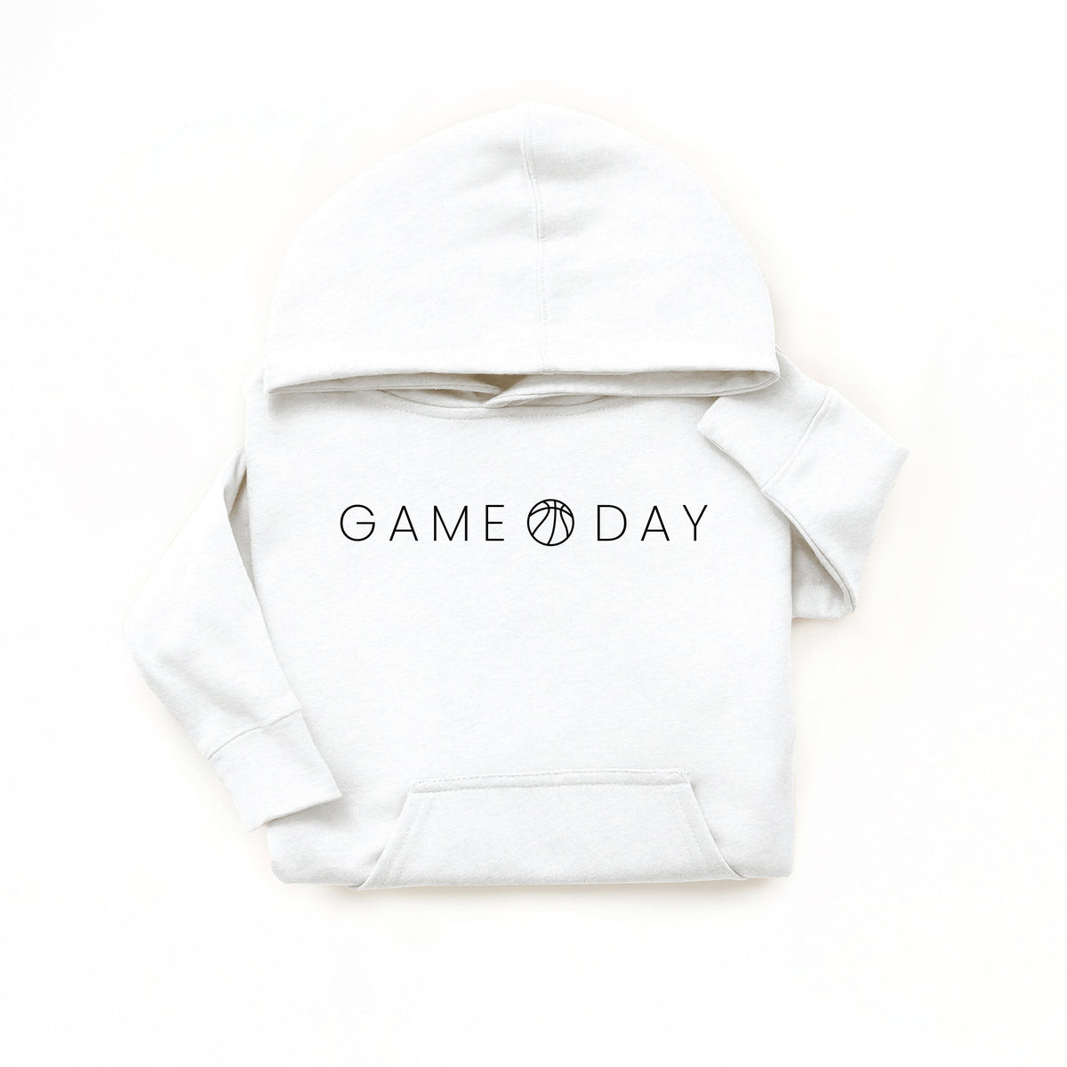 Game Day Basketball Thin - Youth Graphic Hoodie