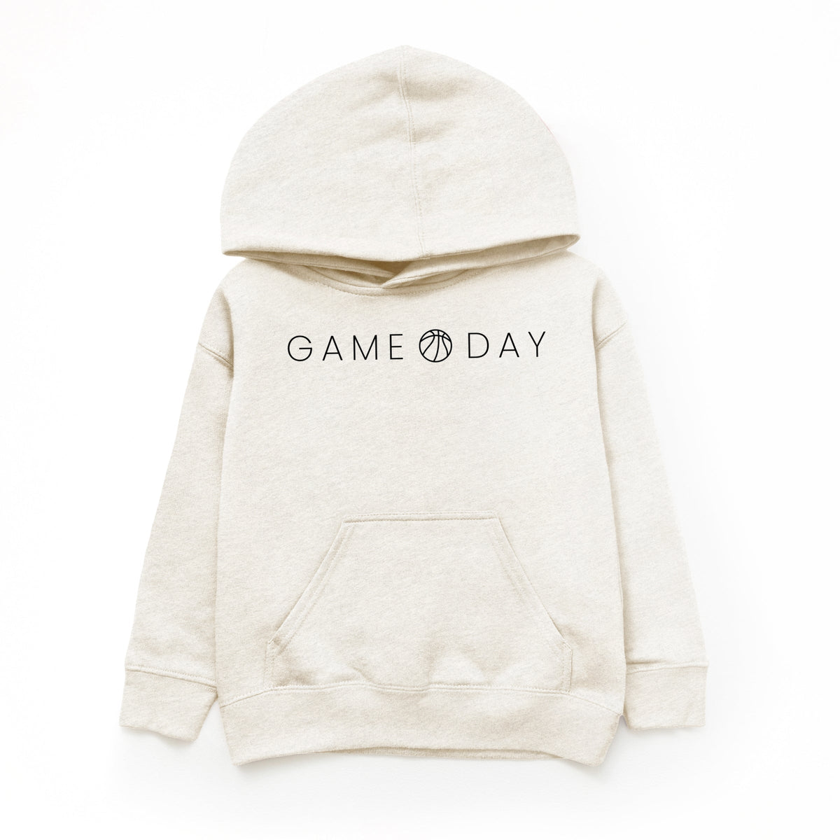 Game Day Basketball Thin - Youth Graphic Hoodie