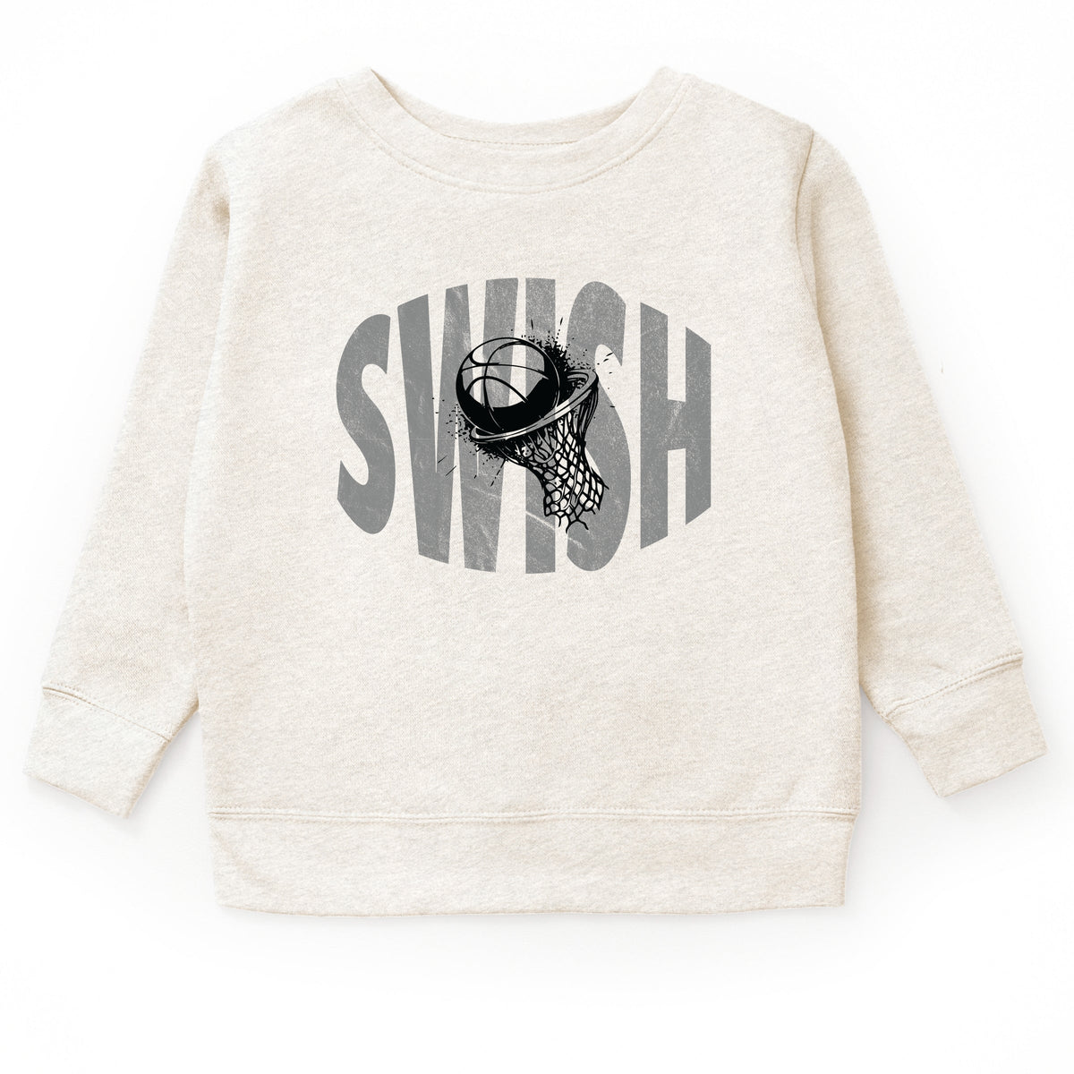 Swish Distressed - Youth Graphic Sweatshirt