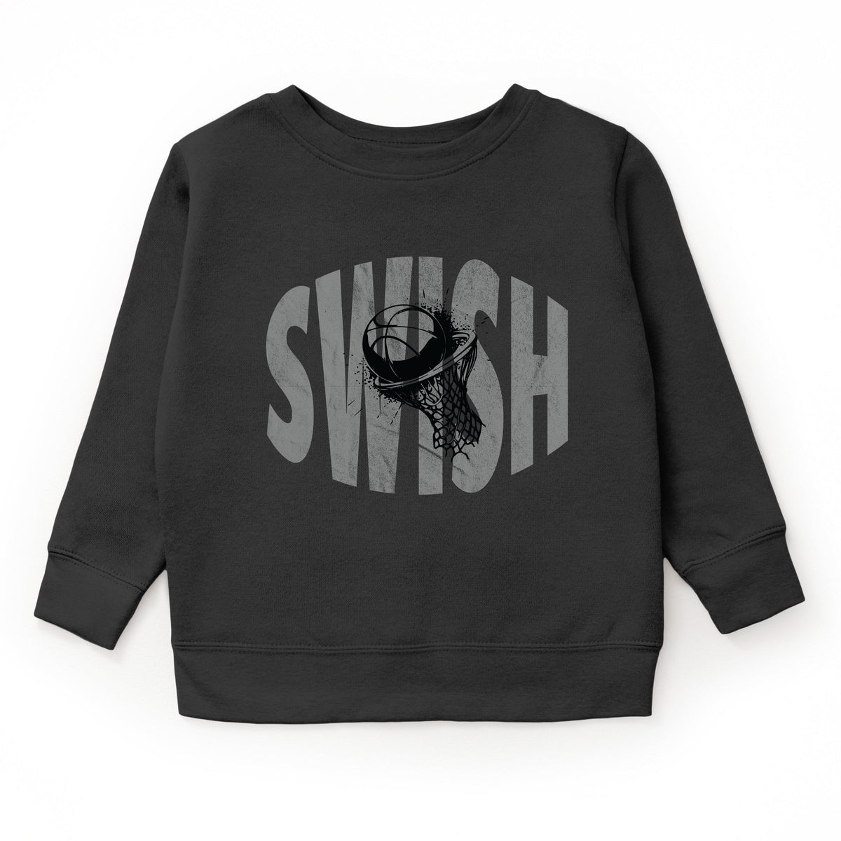 Swish Distressed - Youth Graphic Sweatshirt
