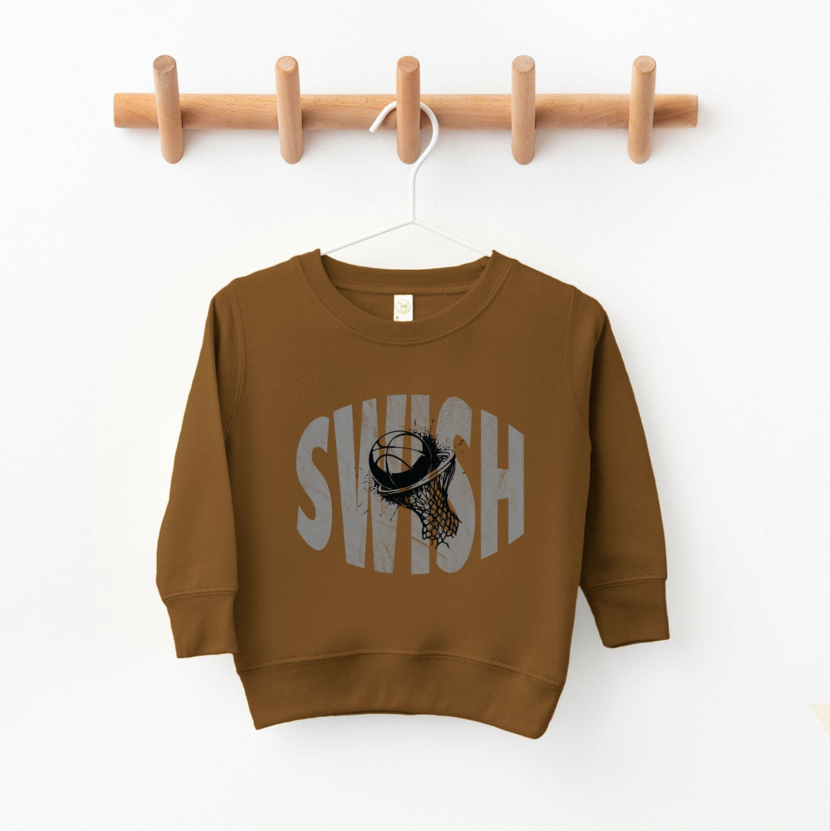 Swish Distressed - Youth Graphic Sweatshirt