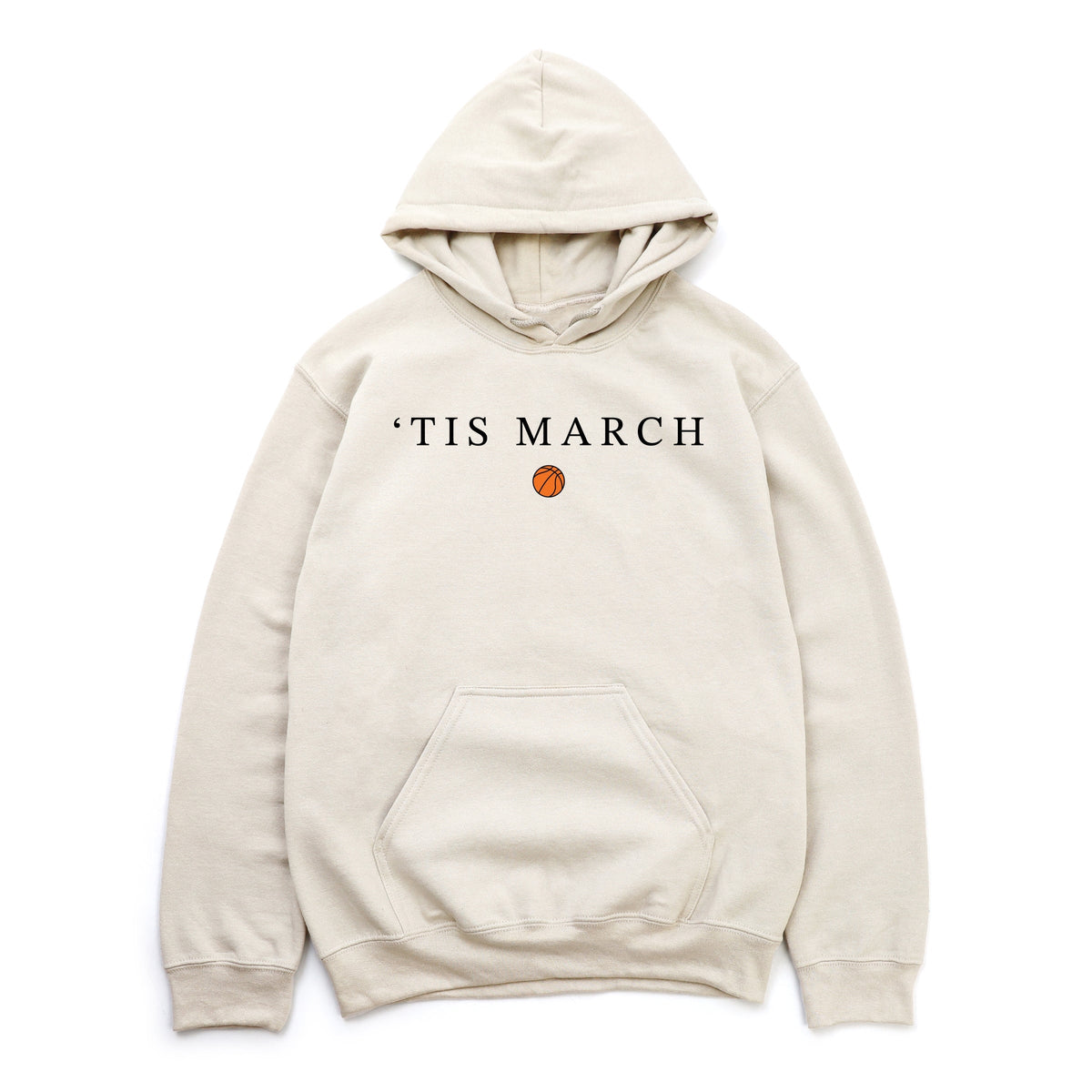 Tis March Typewriter - Women's Graphic Hoodie