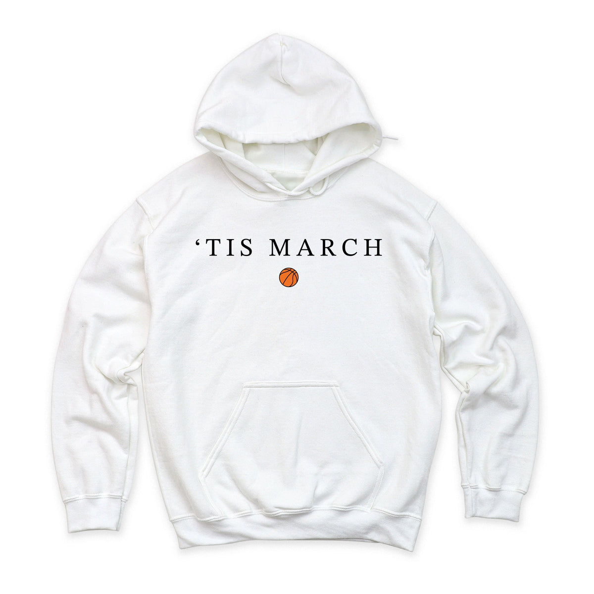 Tis March Typewriter - Women's Graphic Hoodie