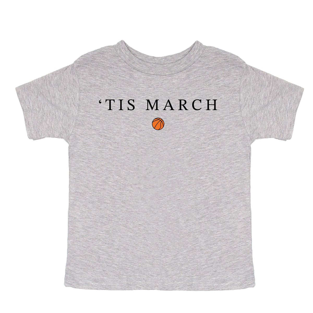Tis March Typewriter - Toddler Short Sleeve Graphic T-Shirt