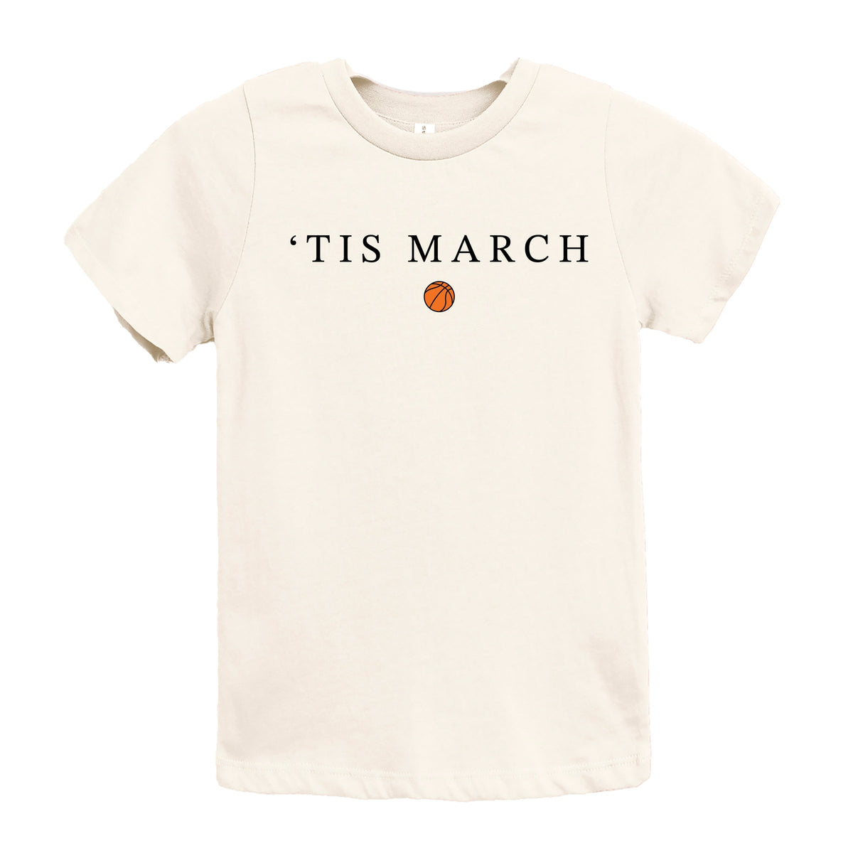 Tis March Typewriter - Youth Short Sleeve Graphic T-Shirt