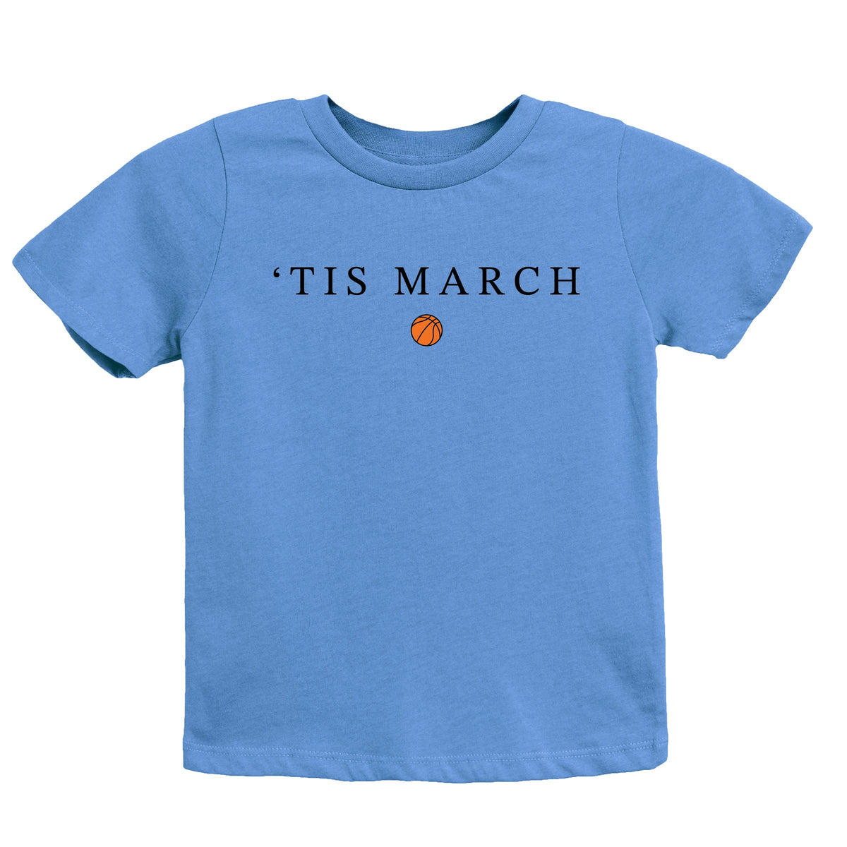 Tis March Typewriter - Youth Short Sleeve Graphic T-Shirt
