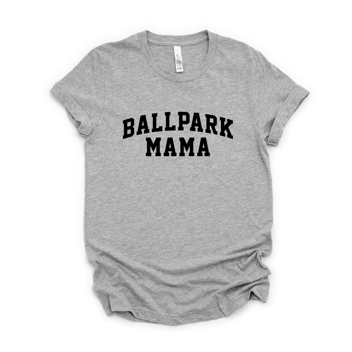 Varsity Ballpark Mama - Women's Short Sleeve Graphic T-Shirt