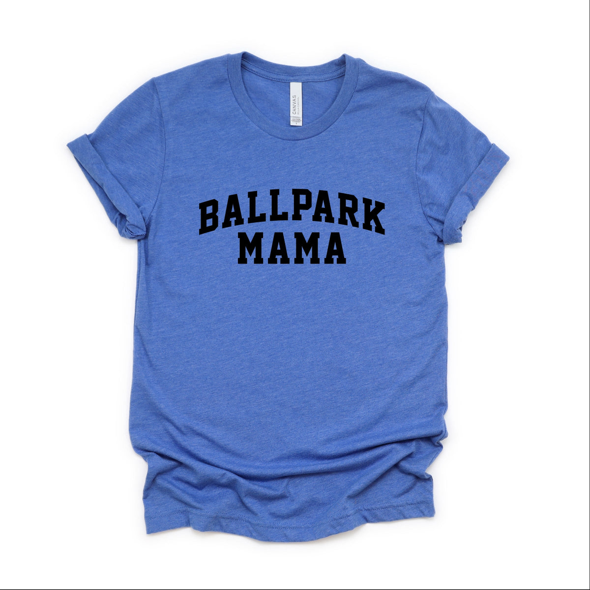 Varsity Ballpark Mama - Women's Short Sleeve Graphic T-Shirt