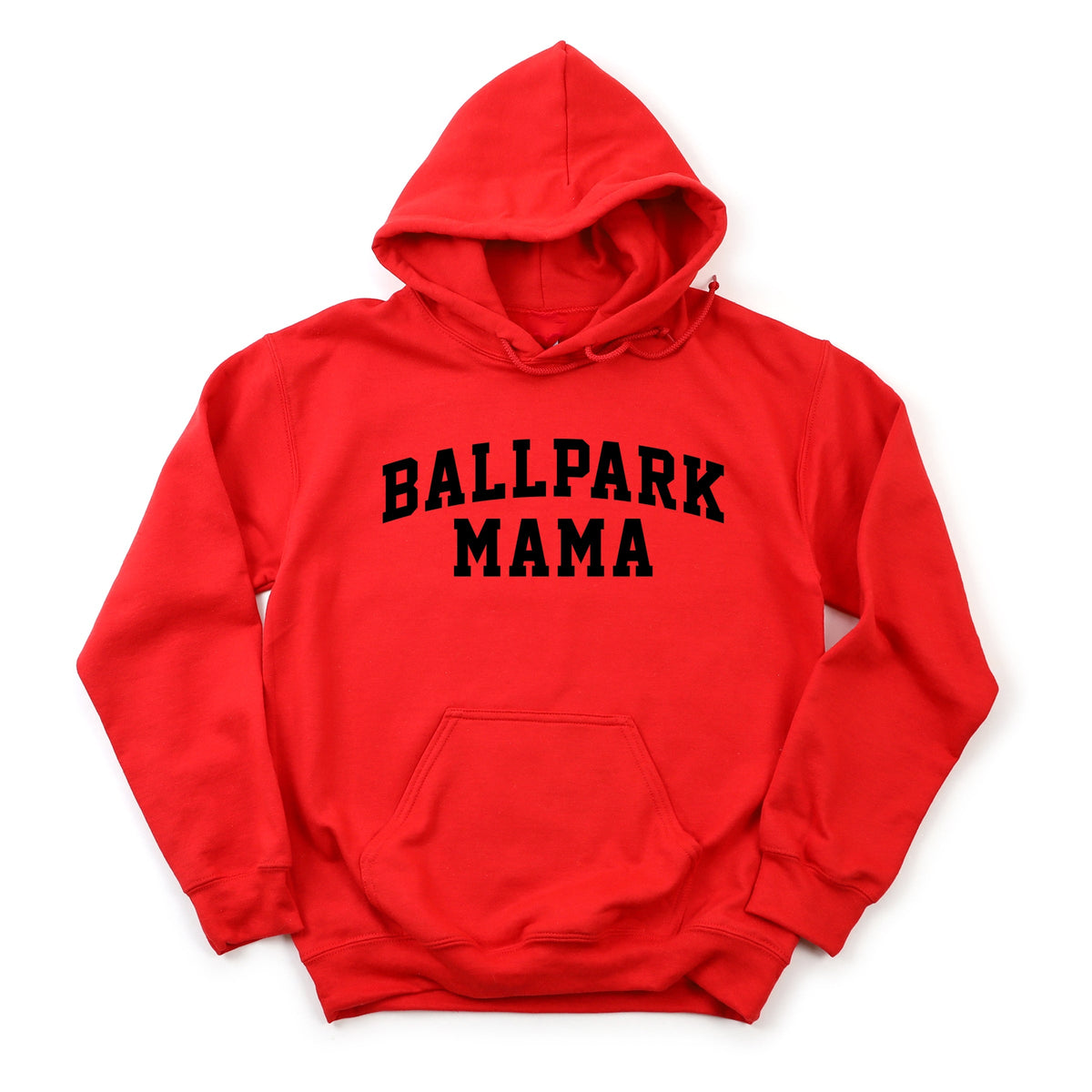 Varsity Ballpark Mama - Women's Graphic Hoodie