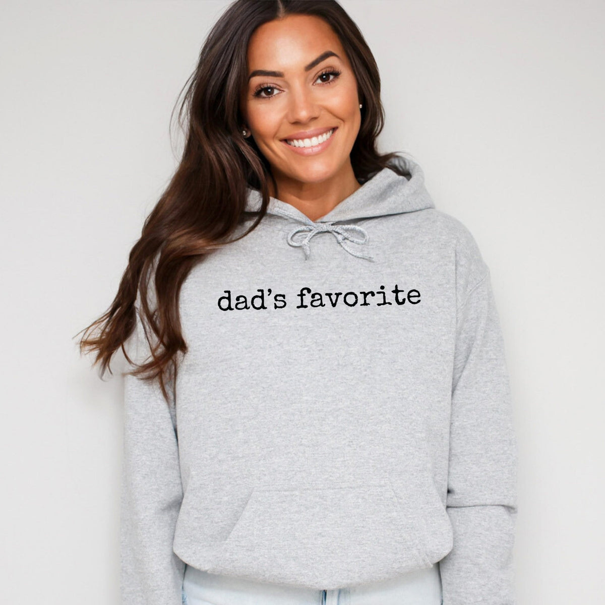 Dad's Favorite Typewriter - Women's Graphic Hoodie