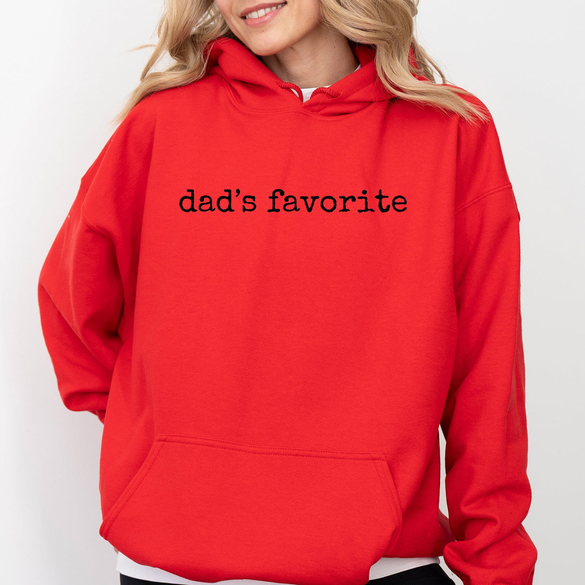 Dad's Favorite Typewriter - Women's Graphic Hoodie