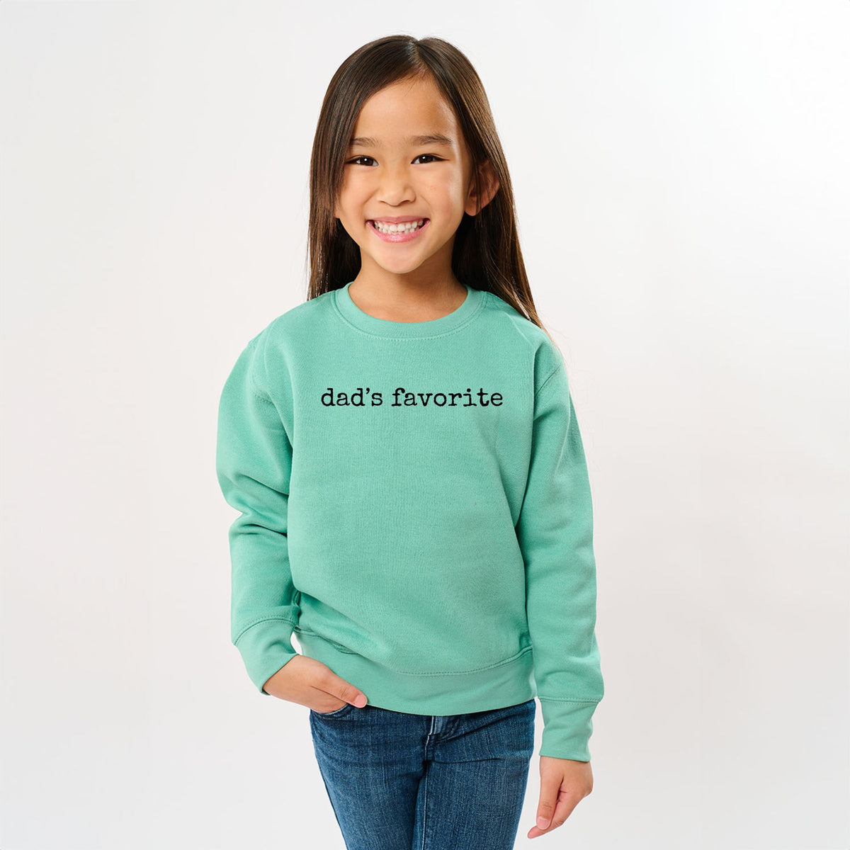 Dad's Favorite Typewriter - Youth Graphic Sweatshirt