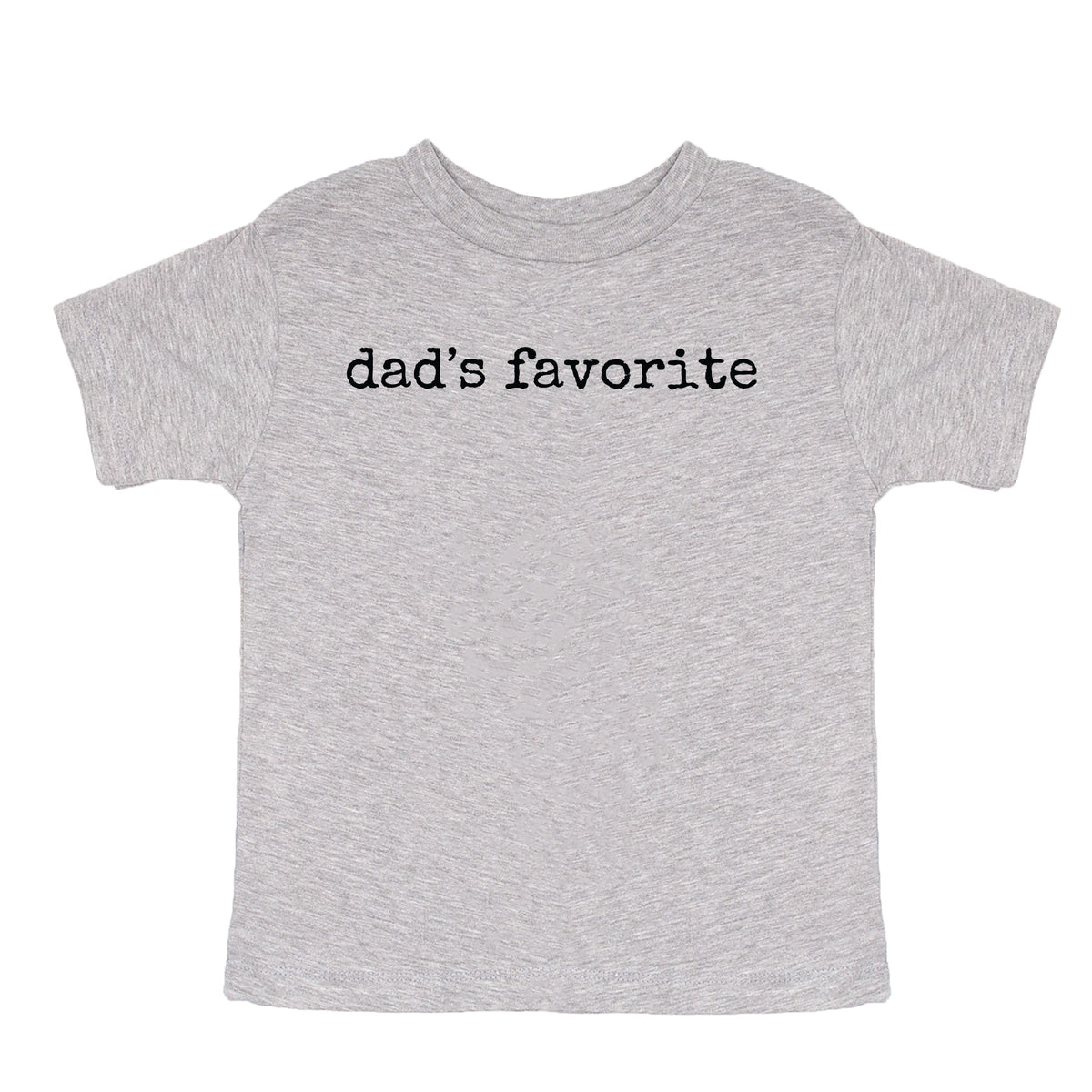 Dad's Favorite Typewriter - Toddler Short Sleeve Graphic T-Shirt