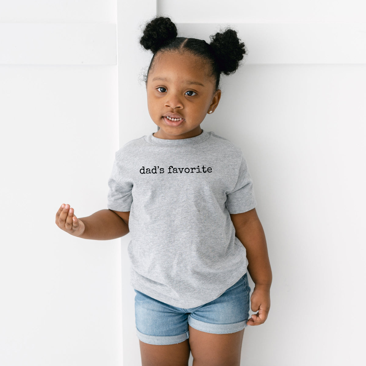 Dad's Favorite Typewriter - Toddler Short Sleeve Graphic T-Shirt