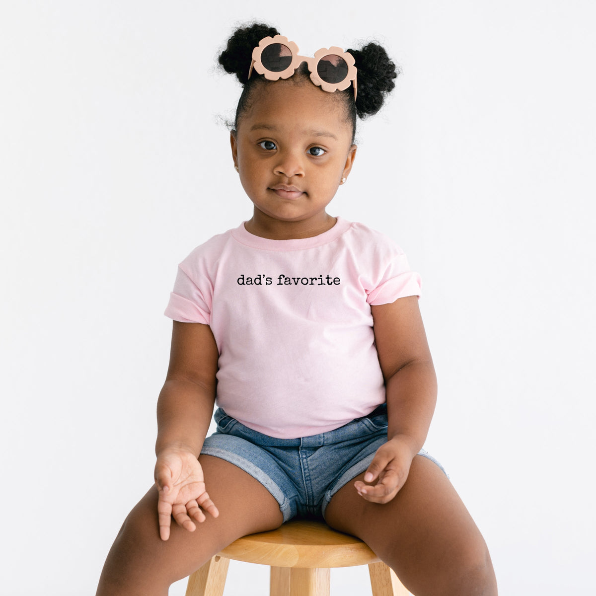 Dad's Favorite Typewriter - Toddler Short Sleeve Graphic T-Shirt
