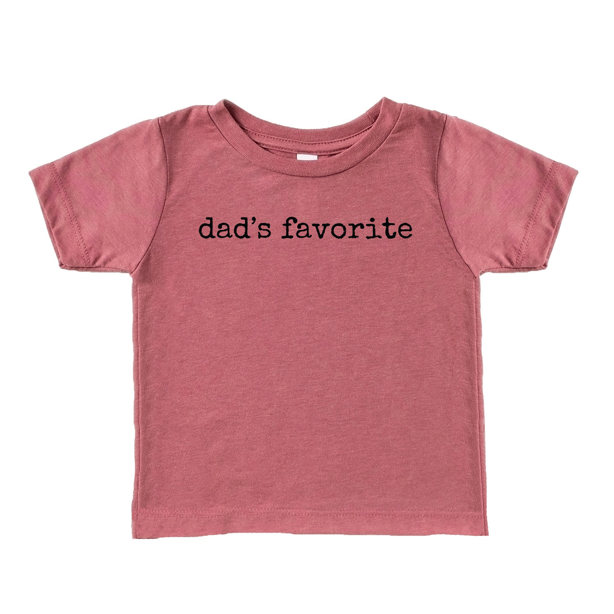 Dad's Favorite Typewriter - Toddler Short Sleeve Graphic T-Shirt