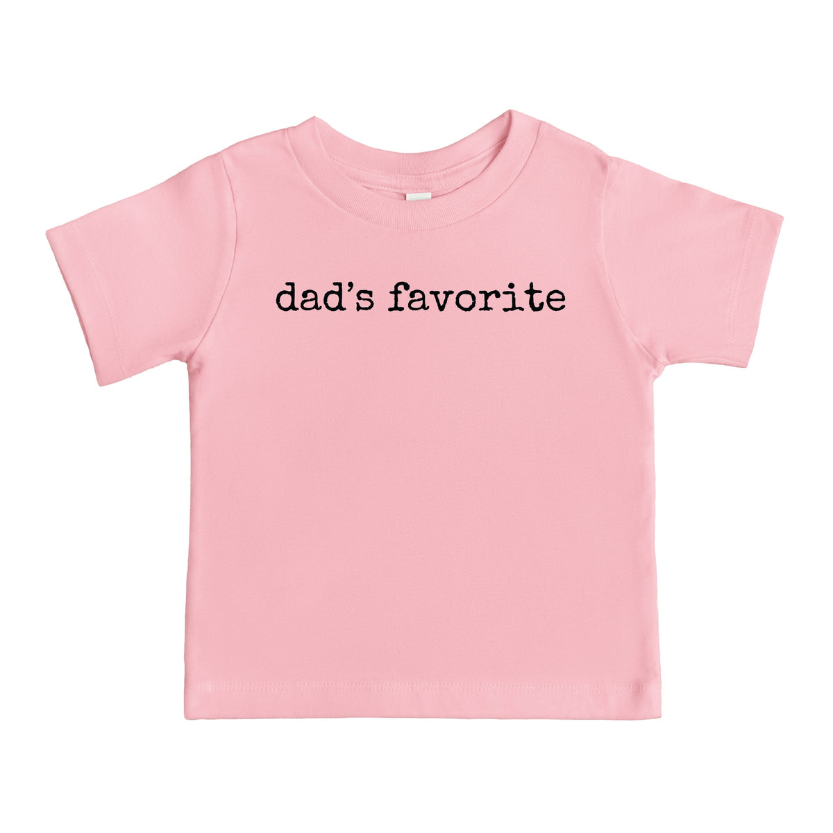 Dad's Favorite Typewriter - Toddler Short Sleeve Graphic T-Shirt